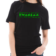 Kwanzaa Throwback Graphic Design Ring Spun Combed Cotton Short Sleeve Deluxe Jersey T-Shirt