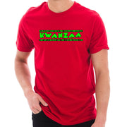 Kwanzaa Throwback Graphic Design Ring Spun Combed Cotton Short Sleeve Deluxe Jersey T-Shirt