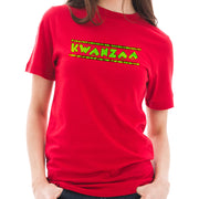 Kwanzaa Throwback Graphic Design Ring Spun Combed Cotton Short Sleeve Deluxe Jersey T-Shirt