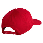 2nd Marine Division Veteren Embroidered Solid Cotton Twill Pro Style Cap - Red OSFM