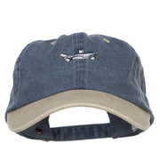 Mini Pick Up Truck Embroidered Wash Cap