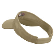 Breads Embroidered Brushed Bull Denim Sun Visor - Khaki OSFM