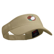 Breads Embroidered Brushed Bull Denim Sun Visor - Khaki OSFM