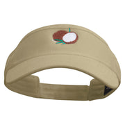 Breads Embroidered Brushed Bull Denim Sun Visor - Khaki OSFM