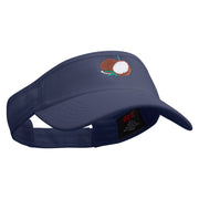 Breads Embroidered Brushed Bull Denim Sun Visor