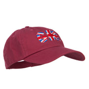 United Kingdom GBR Flag Embroidered Low Profile Cap