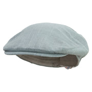 Vegan Embroidered Men's Linen Ivy Cap - Slate S-M