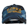 Korea Veteran Embroidered Enzyme Washed Cap