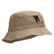 Panther Strut Embroidered Bucket Hat