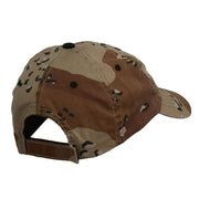 Korea Veteran Embroidered Enzyme Washed Cap