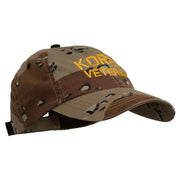 Korea Veteran Embroidered Enzyme Washed Cap