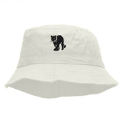 Panther Strut Embroidered Bucket Hat