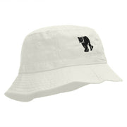 Panther Strut Embroidered Bucket Hat