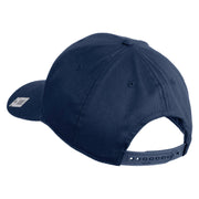 2nd Marine Division Retired Embroidered Solid Cotton Twill Pro Style Cap - Navy OSFM