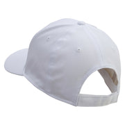 Twin Cherries Embroidered Low Profile Structured Cap - White OSFM