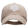 Skull Web Low Profile  Washed Cap - Khaki OSFM