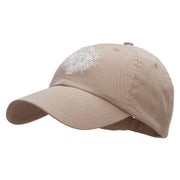 Skull Web Low Profile  Washed Cap - Khaki OSFM