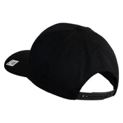 U.S. Marine Corps 2nd Marine Division Embroidered Solid Cotton Twill Pro Style Cap - Black OSFM