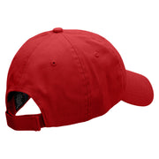 Skull Web Low Profile  Washed Cap - Red OSFM