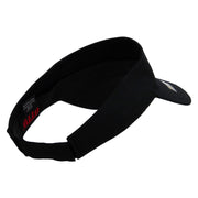 Licensed Licensed Star US Army Embroidered Cotton Twill Sun Visor - Black OSFM