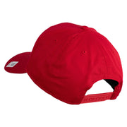 3rd Marine Division Veteren Embroidered Solid Cotton Twill Pro Style Cap - Red OSFM