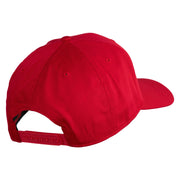 3rd Marine Division Veteren Embroidered Solid Cotton Twill Pro Style Cap - Red OSFM