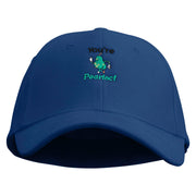 You're Pearfect Embroidered Stretch Heavy Weight Brushed Cotton Fitted Cap - Royal S-M