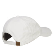 Mini Monkey Embroidered Washed Cap