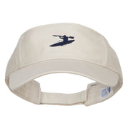 Sport Kayak Embroidered Cotton Washed Visor