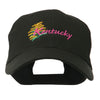 USA State Flower Kentucky Goldenrod Embroidered Cap