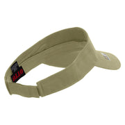Licensed 1st Special Forces Command Embroidered Cotton Twill Sun Visor - Khaki OSFM