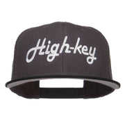 High Key Embroidered Premium Mesh Snapback