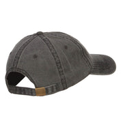 Mini Monkey Embroidered Washed Cap