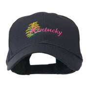 USA State Flower Kentucky Goldenrod Embroidered Cap