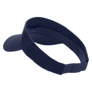 Licensed 1st Special Forces Command Embroidered Cotton Twill Sun Visor - Navy OSFM