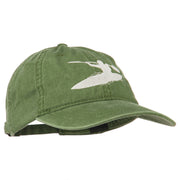 Sports Kayak Embroidered Washed Dyed Cap