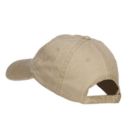 Mini Monkey Embroidered Washed Cap