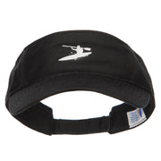 Sport Kayak Embroidered Cotton Washed Visor