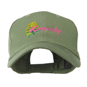 USA State Flower Kentucky Goldenrod Embroidered Cap