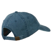 Sports Kayak Embroidered Washed Dyed Cap