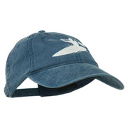 Sports Kayak Embroidered Washed Dyed Cap