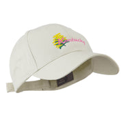 USA State Flower Kentucky Goldenrod Embroidered Cap