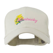 USA State Flower Kentucky Goldenrod Embroidered Cap