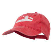 Sports Kayak Embroidered Washed Dyed Cap