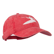 Sports Kayak Embroidered Washed Dyed Cap