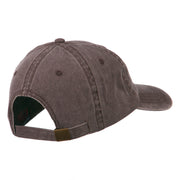 Sports Kayak Embroidered Washed Dyed Cap