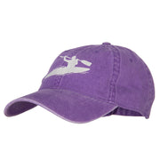 Sports Kayak Embroidered Washed Dyed Cap