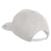 U.S. Marine Corps 3rd Marine Division Embroidered Solid Cotton Twill Pro Style Cap - White OSFM