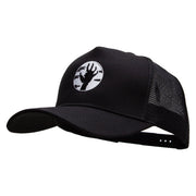 Zombie Hand Five Panels Pro Style Trucker Mesh Cap - Black OSFM