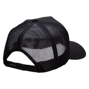 Zombie Hand Five Panels Pro Style Trucker Mesh Cap - Black OSFM